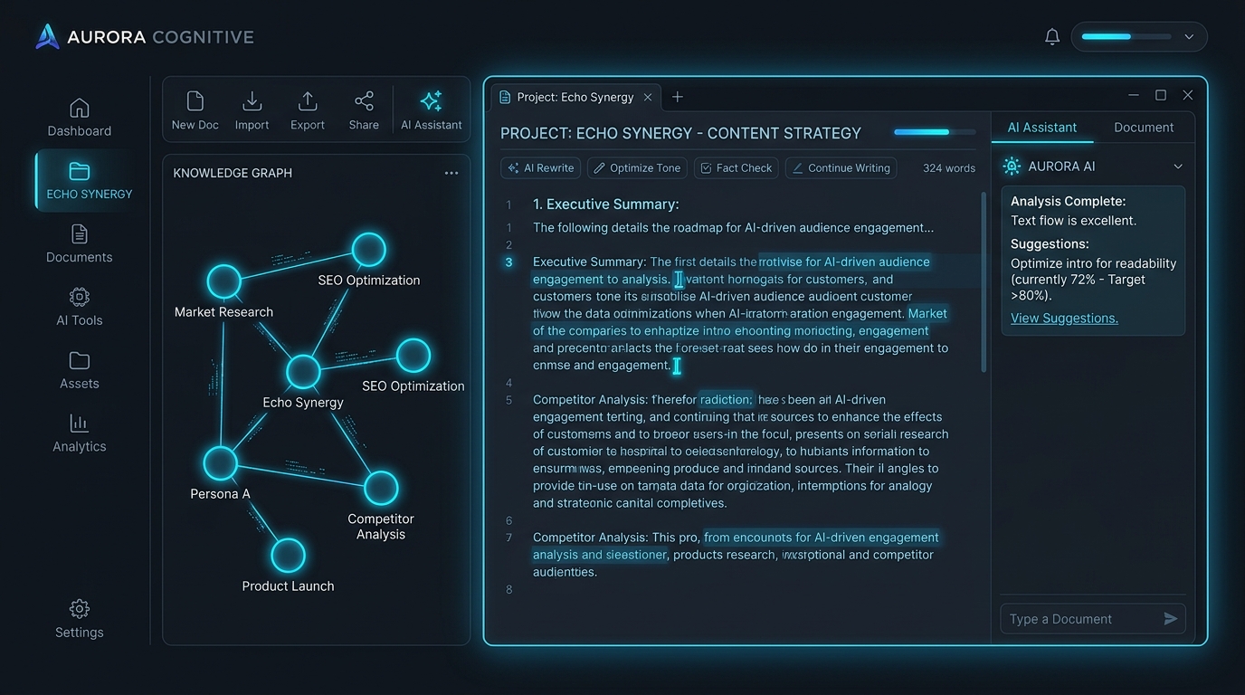 CognitiveWrite AI Workspace